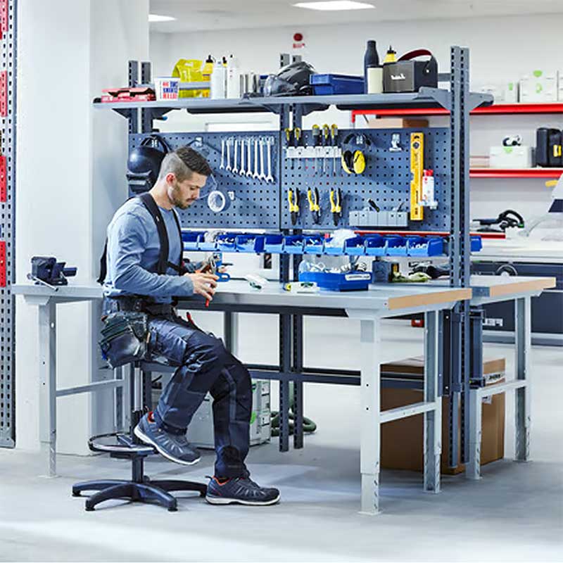 Banco da lavoro professionale ergonomico