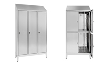 Armadio spogliatoio Acciaio Inox