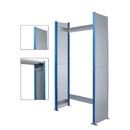 Chiusura Laterale per spalla scaffali ShelfOne / cm. P.60xH.200