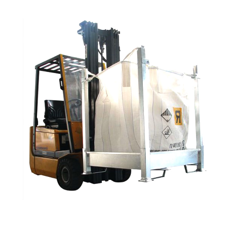 Porta Big Bag Zincato Smontabile H.135 cm - Pronta Consegna 