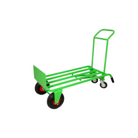 Carrello trasformabile in 3 posizioni/ Ruote pneumatiche