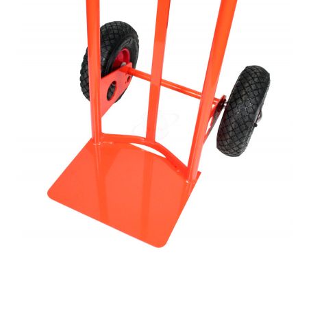 Carrello per fusti e sacchi ruote pneumatiche / Portata 200Kg