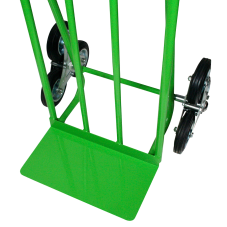 Carrello per trasporto su scale con maniglione