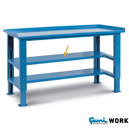Semipiano aggiuntivo per banchi da 100 cm FAMI WORK / cm. L.75 – IDEAONE06067