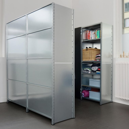 Chiusura laterale zincata per spalla SimplyRex (1 pz) / cm. P.80xH.200