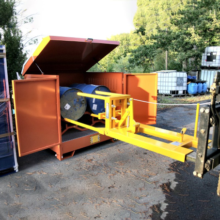 Girafusti Inforcabile 300 kg | Stoccaggio Orizzontale 90°
