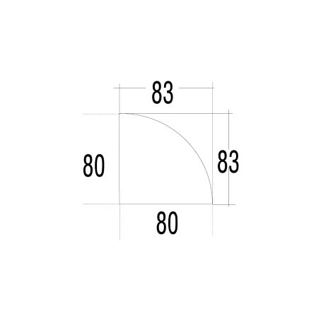 Raccordo angolare 90° FUSION / OLMO