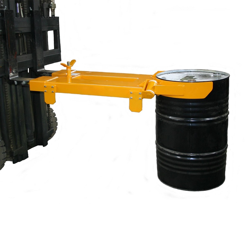 Pinza Muletto Inforcabile | Presa Centrale 800 kg | Fusti Metallici Pesanti