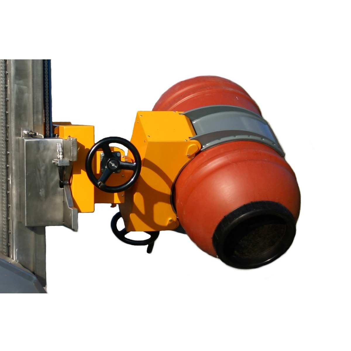Girafusti Laterale manuale su Piastra FEM 300 kg | Diametro Variabile