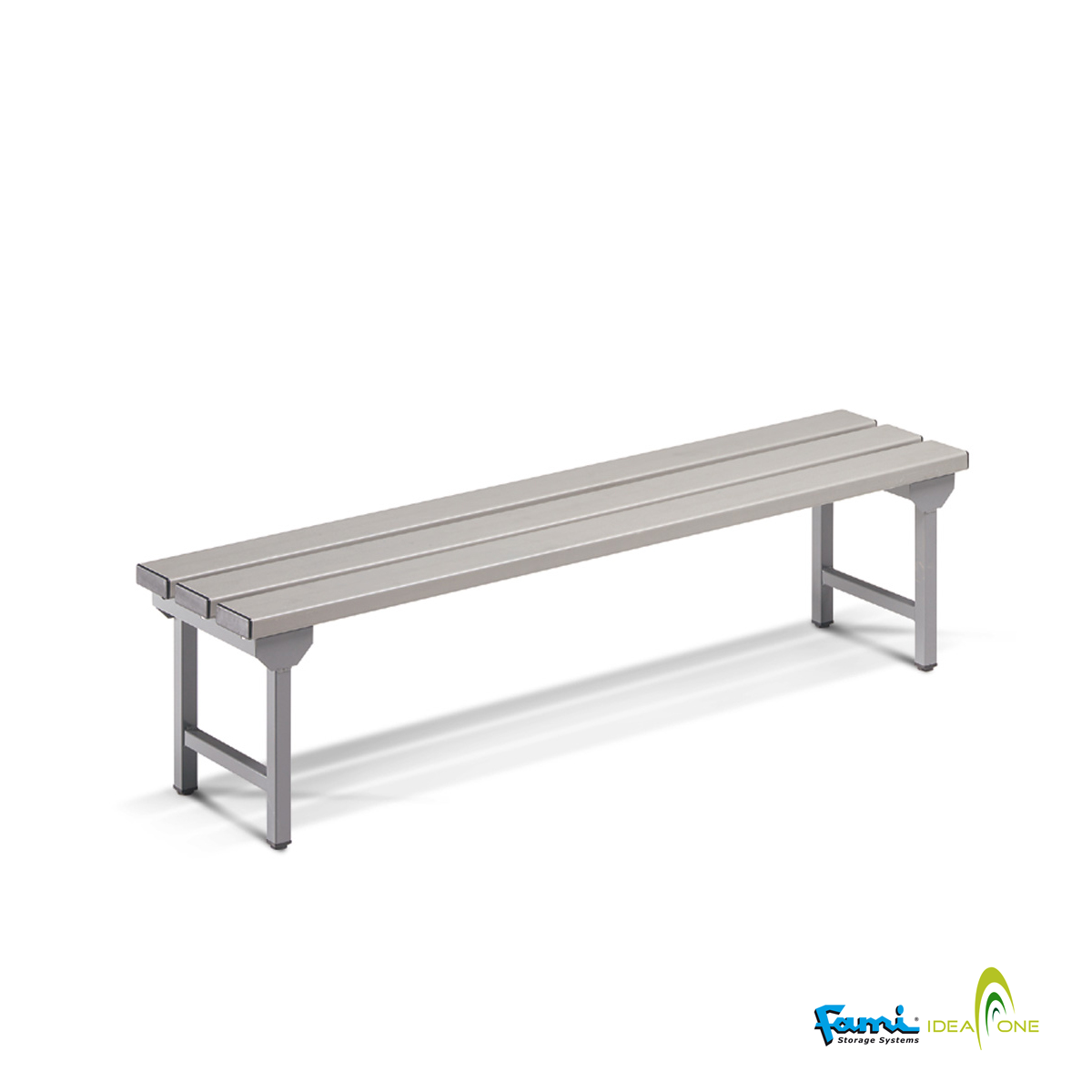 Panca spogliatoio doghe plastica Economy / cm. L.150 | GAESCO 