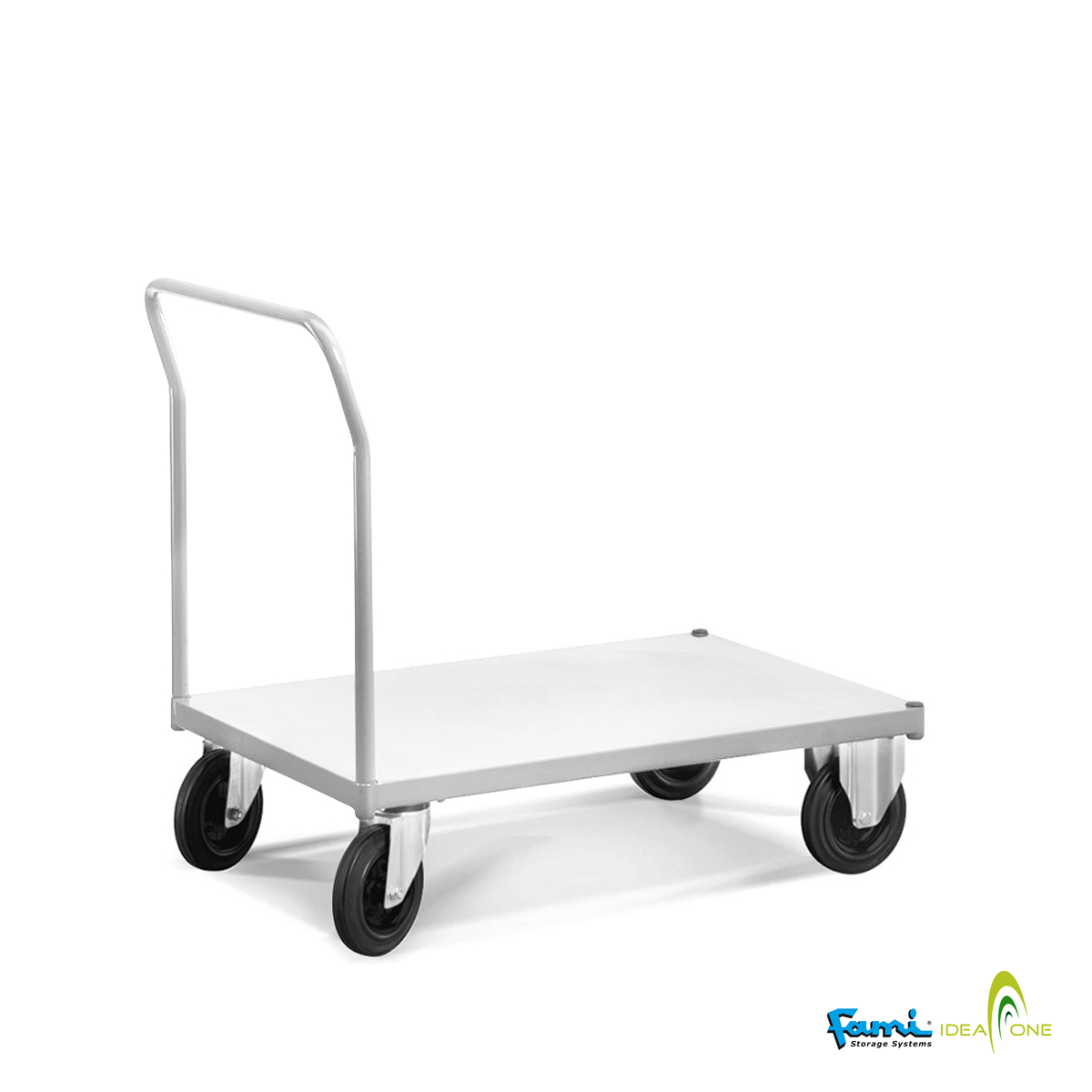 Carrello officina a 1 piano Grigio Ral 7035 / cm. L.115xP.70xH.90 - IDEAONE08012