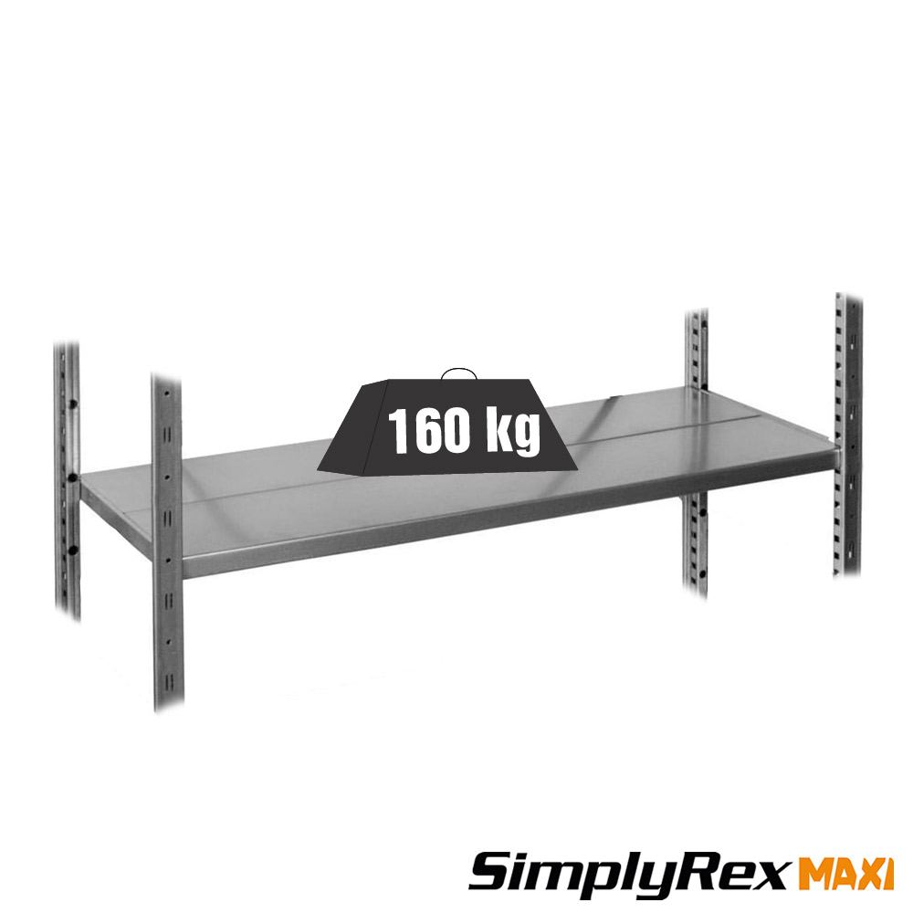 Ripiano completo SimplyRex / cm.L.85xP.40 (160Kg.)