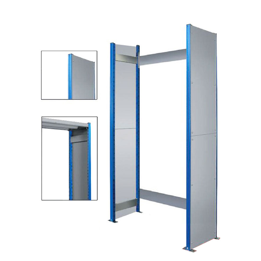 Chiusura Laterale per spalla scaffali ShelfOne / cm. P.60xH.200