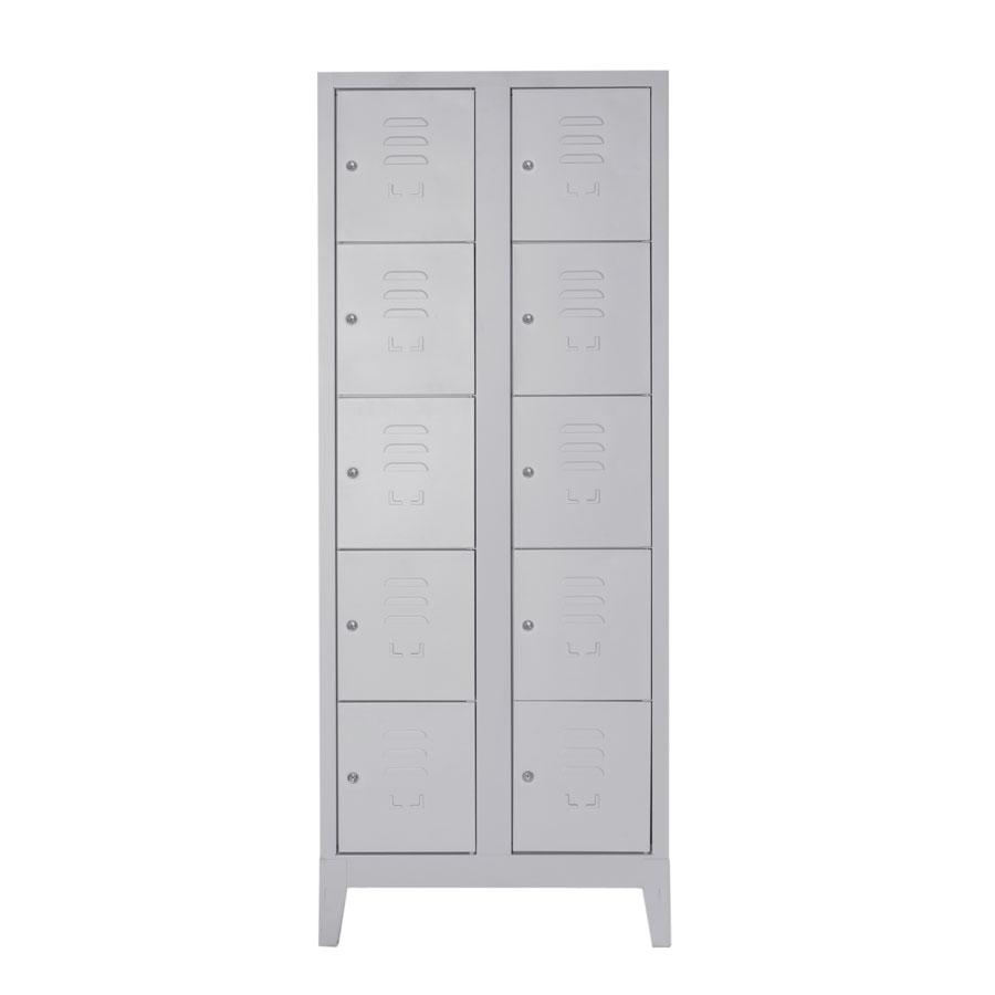 Armadio Casellario Express Large 10 Vani L.66xP.50xH.180 cm