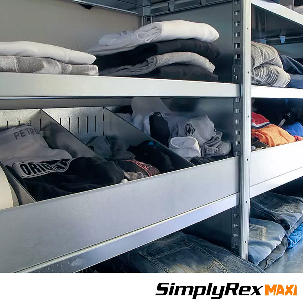 Scaffalatura capo appeso – SimplyRex – L.210xP.60xH.200 cm