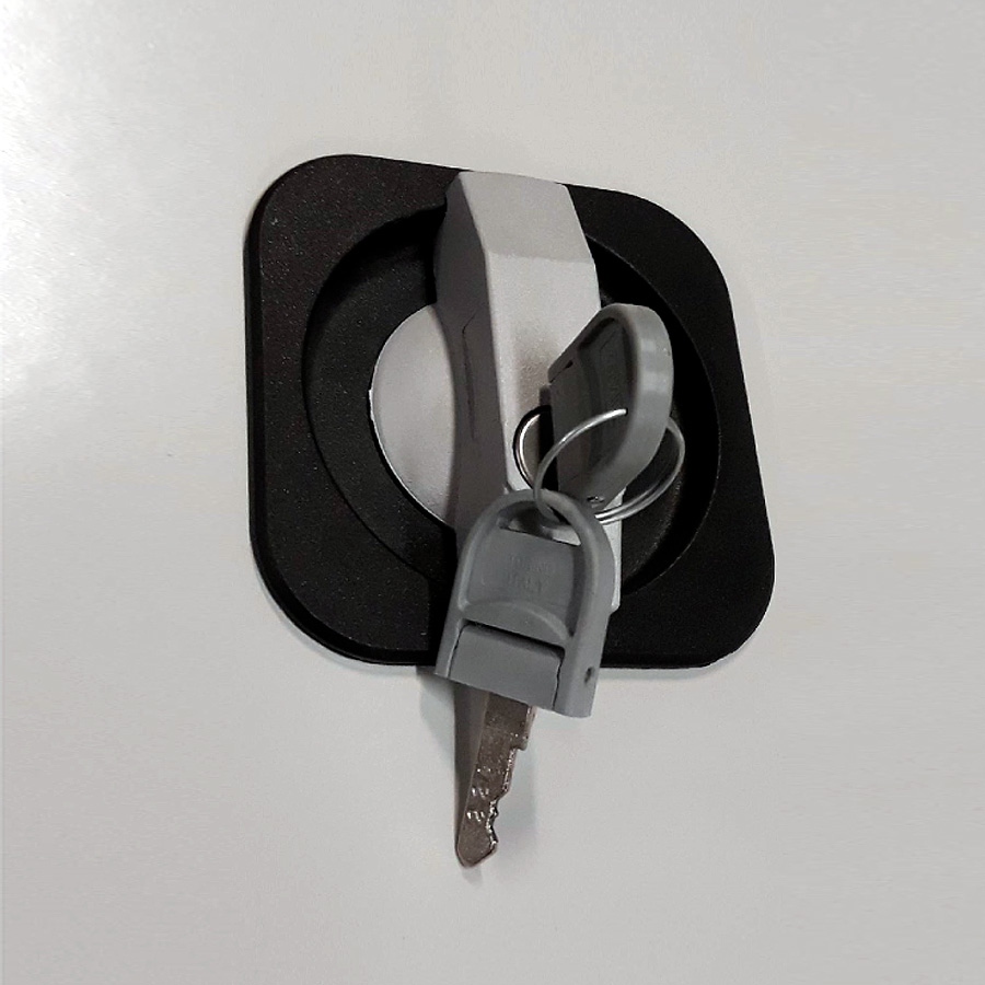 Porta doppia battente Forata per scaffali SimplyRex Maxi / cm. L.115xH.200