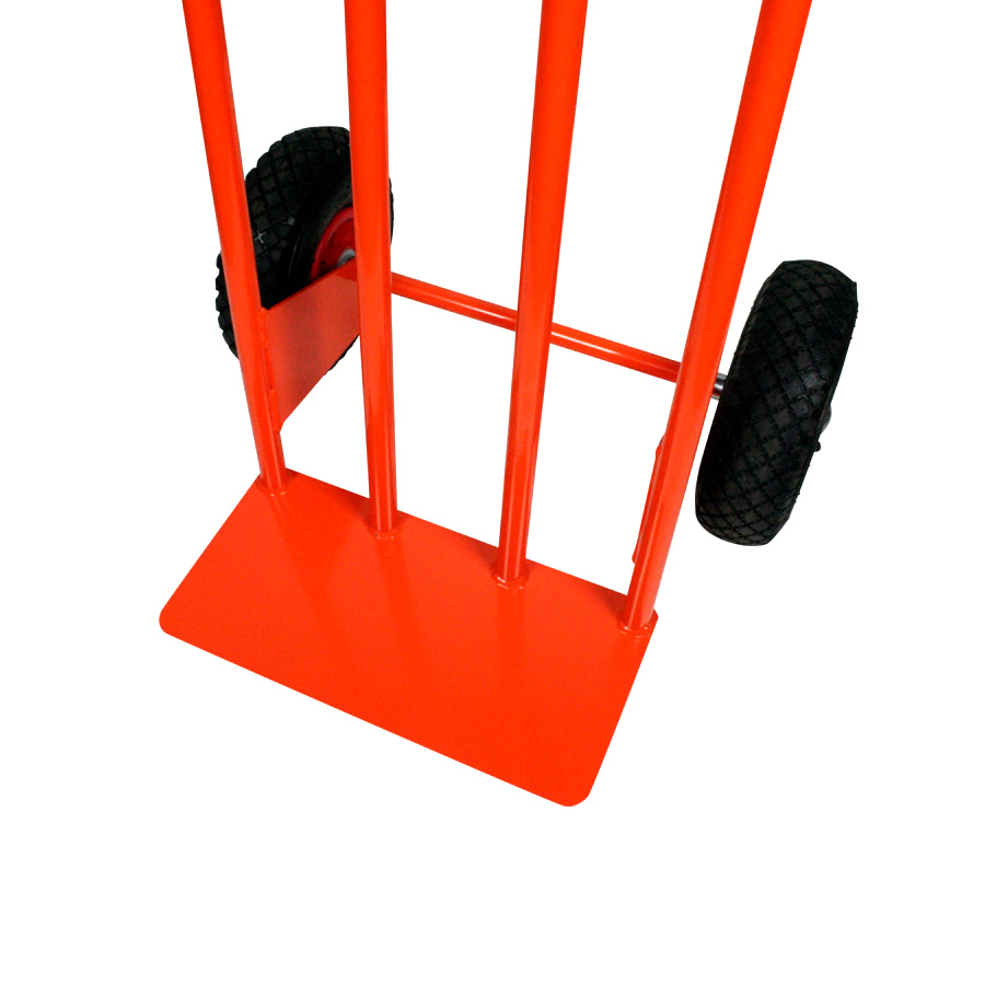Carrello 2 ruote per casse e scatoloni ruote pneumatiche / Portata 250Kg