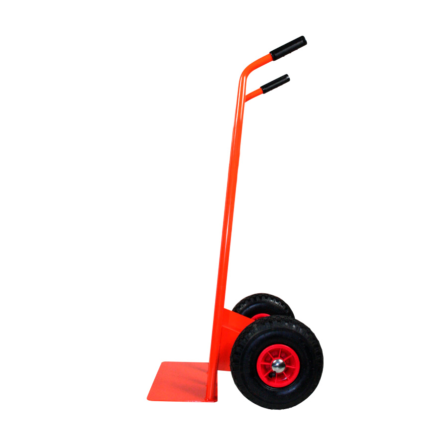 Carrello 2 ruote per casse e scatoloni ruote pneumatiche / Portata 250Kg
