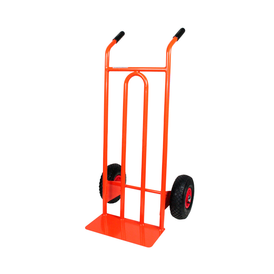 Carrello 2 ruote per casse e scatoloni ruote pneumatiche / Portata 250Kg