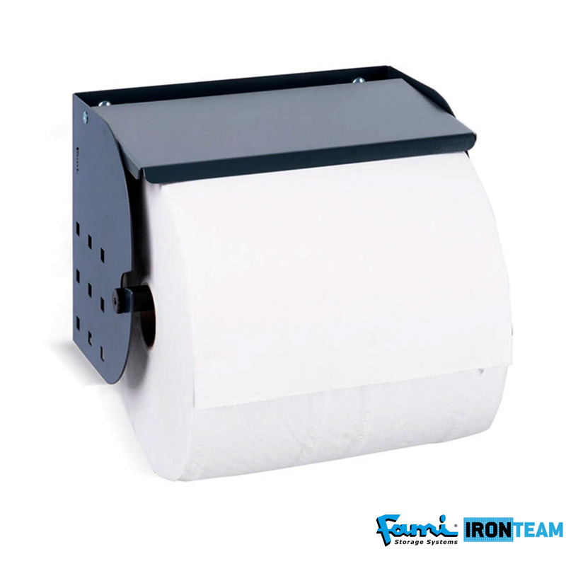 Porta Rotolo con Carta Ø 240/300 mm per piantana igienizzante / cm. L.30xP.20xH.20 – IDEAONE05163