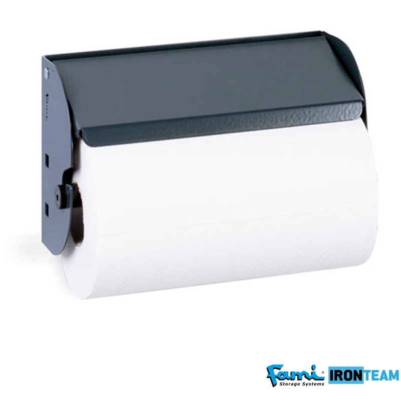 Porta Rotolo con Carta Ø 130 mm per piantana igienizzante / cm. L.25xP.10xH.15 – IDEAONE05162