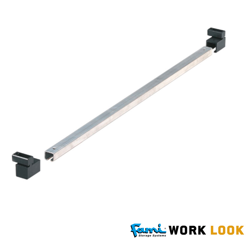 Binario con base in alluminio per parete banchi lavoro / mm. L.1000 – IDEAONE05185