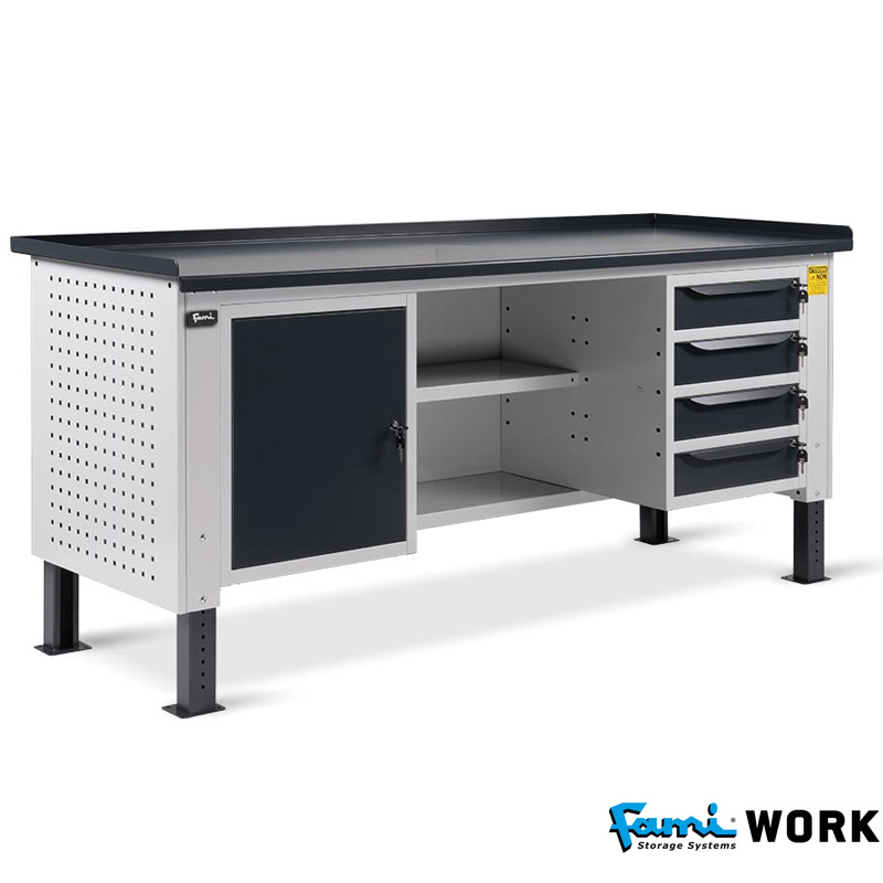 Chiusura posteriore per banchi lavoro FAMI WORK / cm. L.150 – IDEAONE06059
