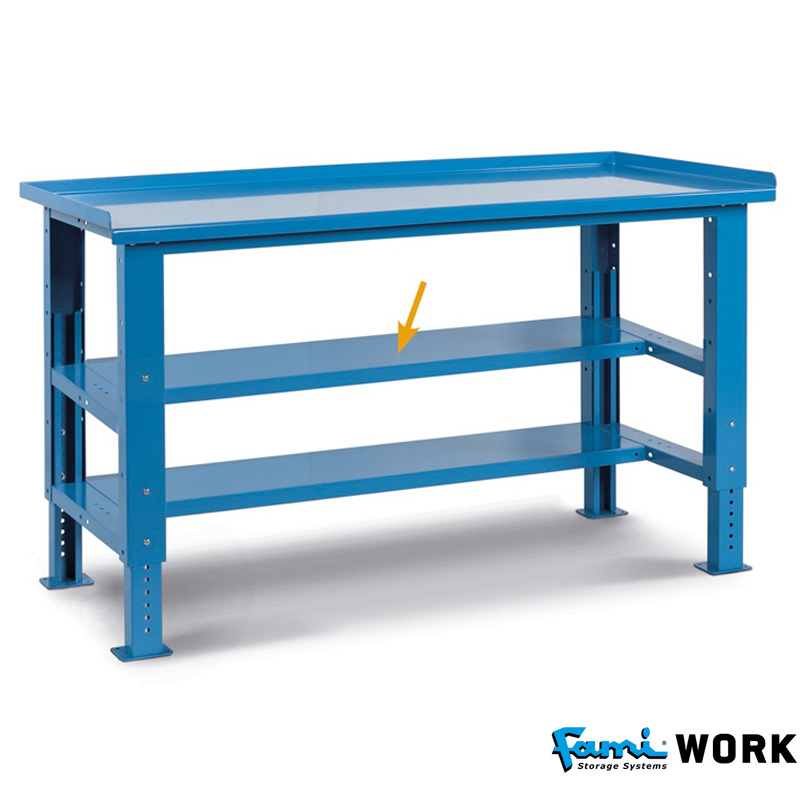 Semipiano aggiuntivo per banchi da 100 cm FAMI WORK / cm. L.75 – IDEAONE06067