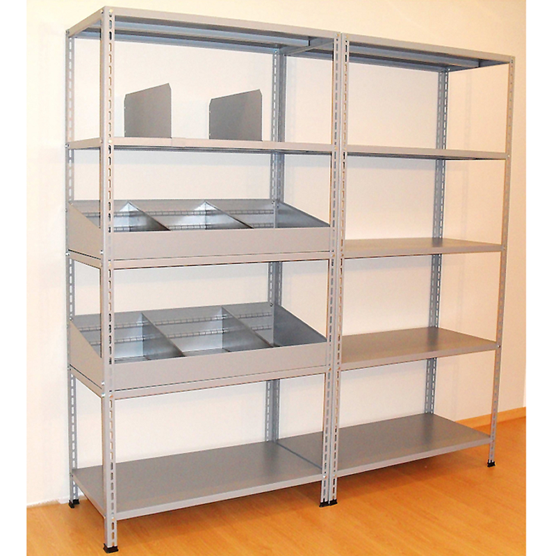 Scaffale a bullone BLX 6 rip. / cm. L.120xP.30xH.300