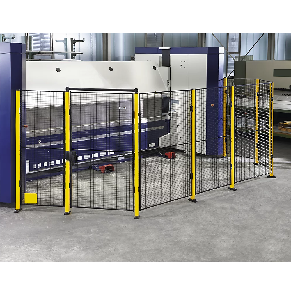 Porta doppia a battente per griglie di protezione / cm. L.2x150xH.230