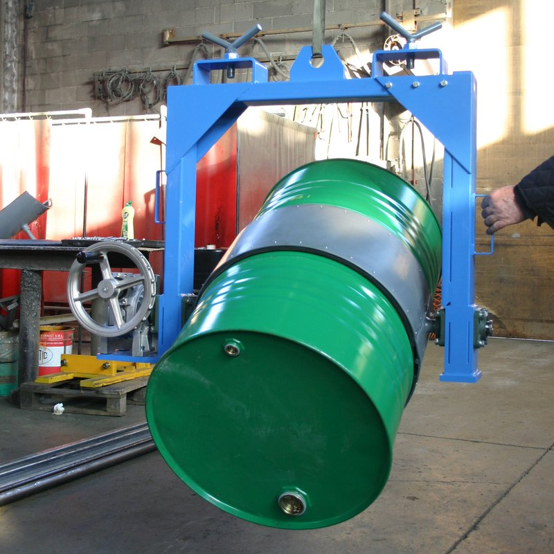 Girafusti Paranco 300 kg - Diametro Fisso (Fusti Metallo)