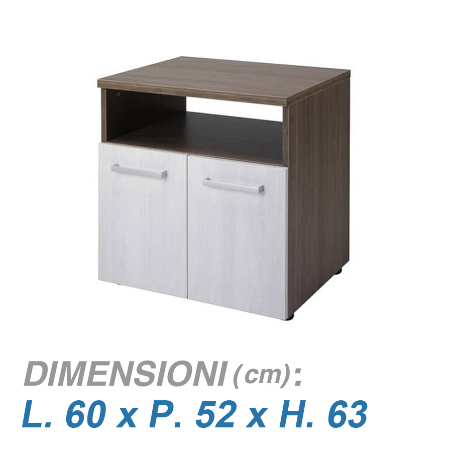 Mobile ufficio FUSION / cm. L.60xP.52xH.63 OLMO