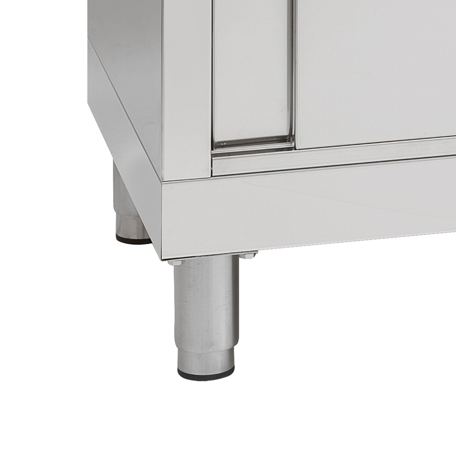 Armadio Inox Ante scorrevoli AISI304 / cm.L.80xP.40xH.150