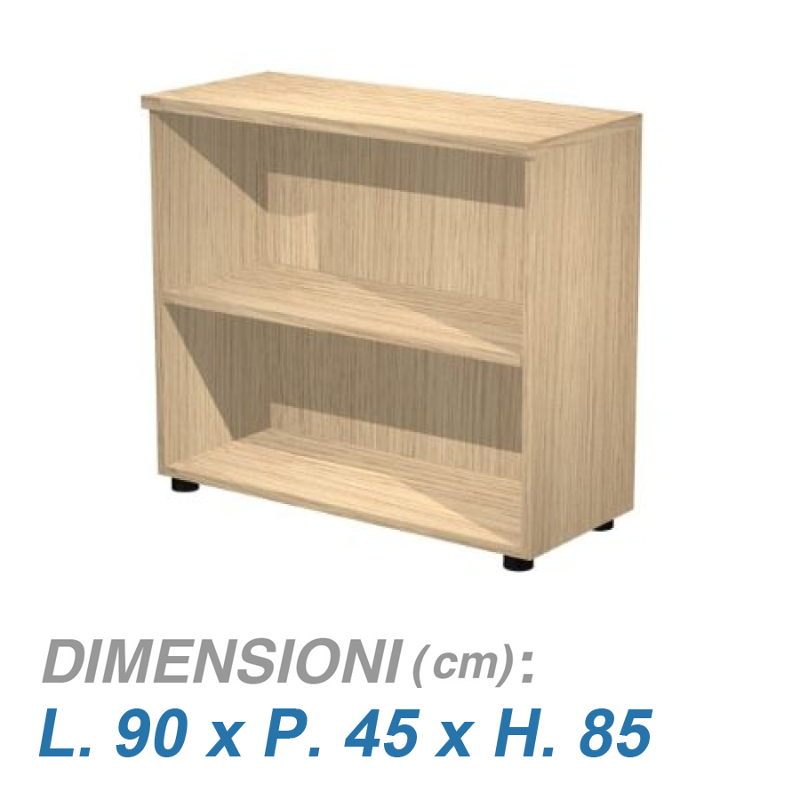 Mobile Ufficio ORION / cm. L.90xP.45xH.85 ROVERE
