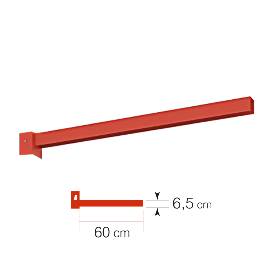 Braccio Cantilever MED cm. L.60 - (Portata 600 Kg)