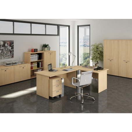 Mobile ufficio a giorno VIRGO / cm. L.80xP.45xH.70 GRIGIO ALL.