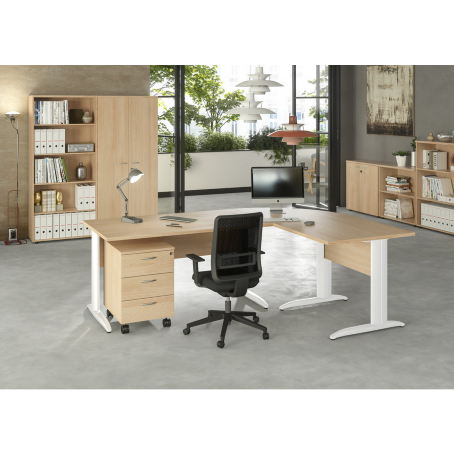 Mobile ufficio a giorno VIRGO / cm. L.80xP.45xH.70 GRIGIO ALL.