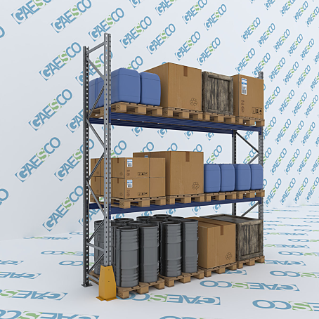 Scaffale portapallet MT10 / cm. L.360xP.120xH.400 / 2 Liv. (BASE)