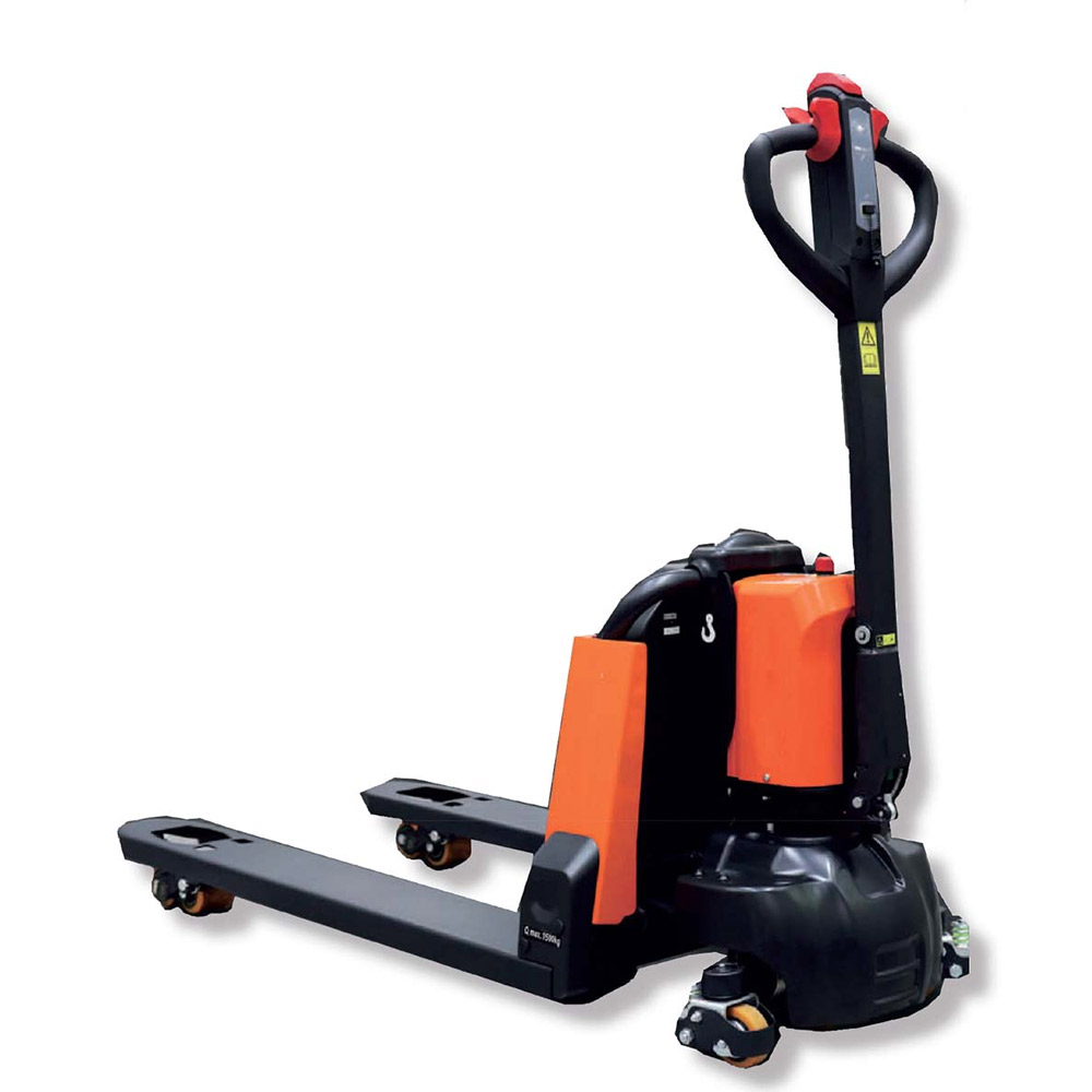 Transpallet elettrico per spazi ridotti / Forche cm. 54x115