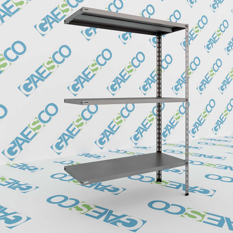 Scaffale Inox-B liscio cm. L.120xP.50xH.150 – AGG.