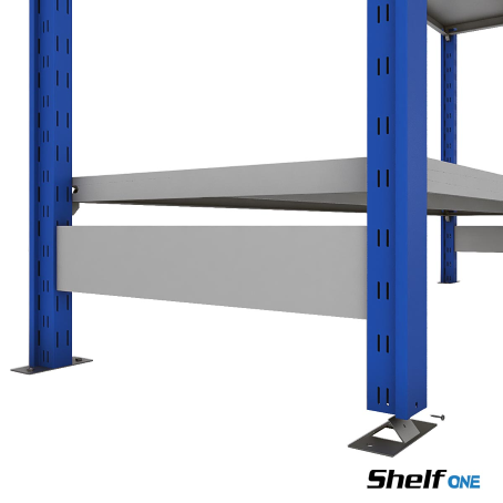 Piastra per fissaggio a terra scaffale SHELF ONE