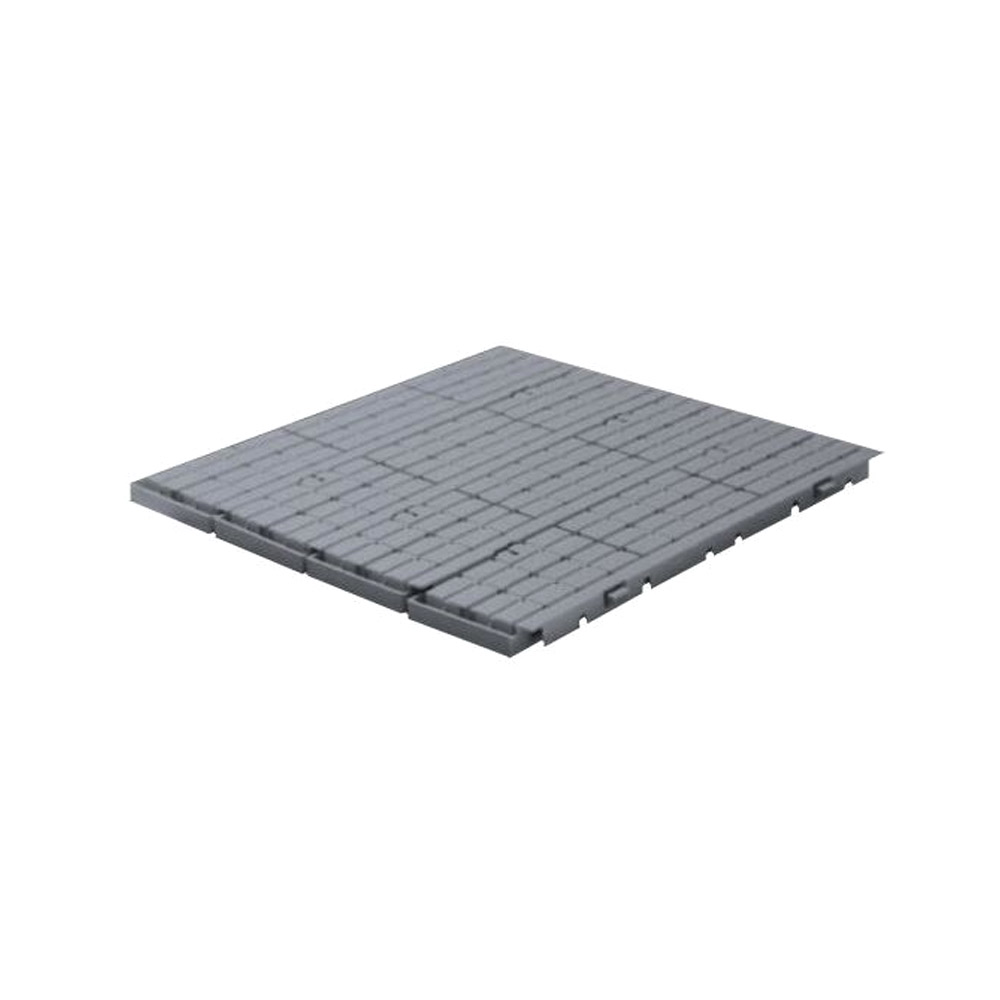 Pavimento in plastica antiscivolo GRIGIO S. - (36x1 mq.)