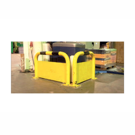 Barriera di protezione con antinforcamento / cm. L.75xH.60