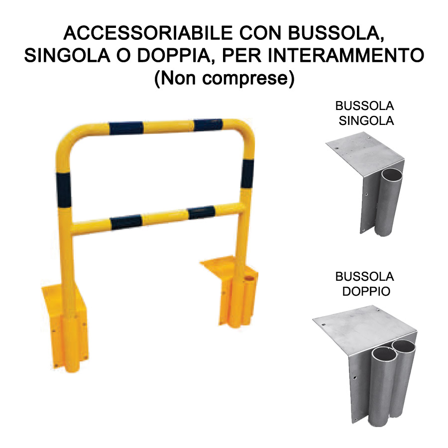 Barriera di protezione da interrare / cm. L.100xH.120