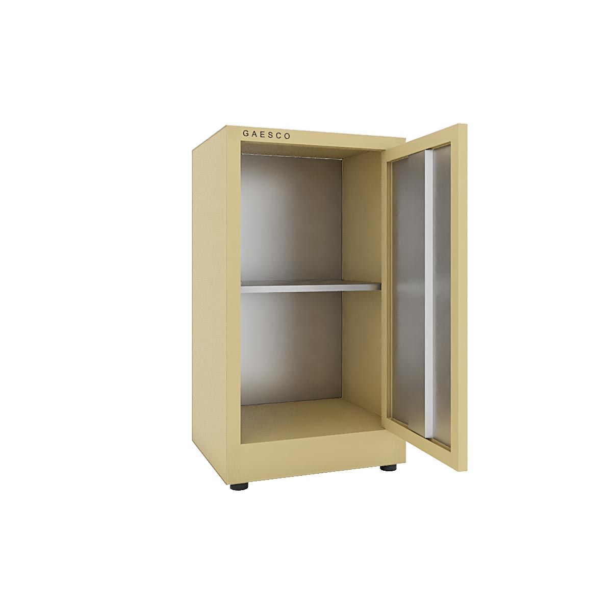 Armadio portaoggetti Zincoplastificato - 1 anta Beige - Dim. 45x40x80H cm.