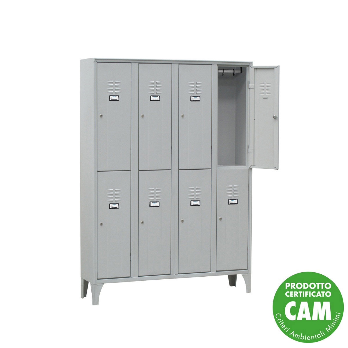 Armadietto spogliatoio 8 Posti / cm. L.120xP.50xH.180 