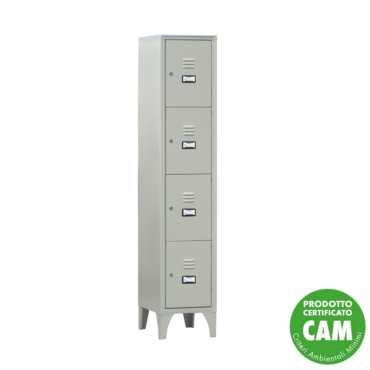 Armadio Casellario  4 Vani con anta / cm.35x50x180H /