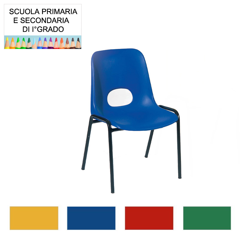 Sedie per mensa per scuola primaria e secondaria 1° Grado 
