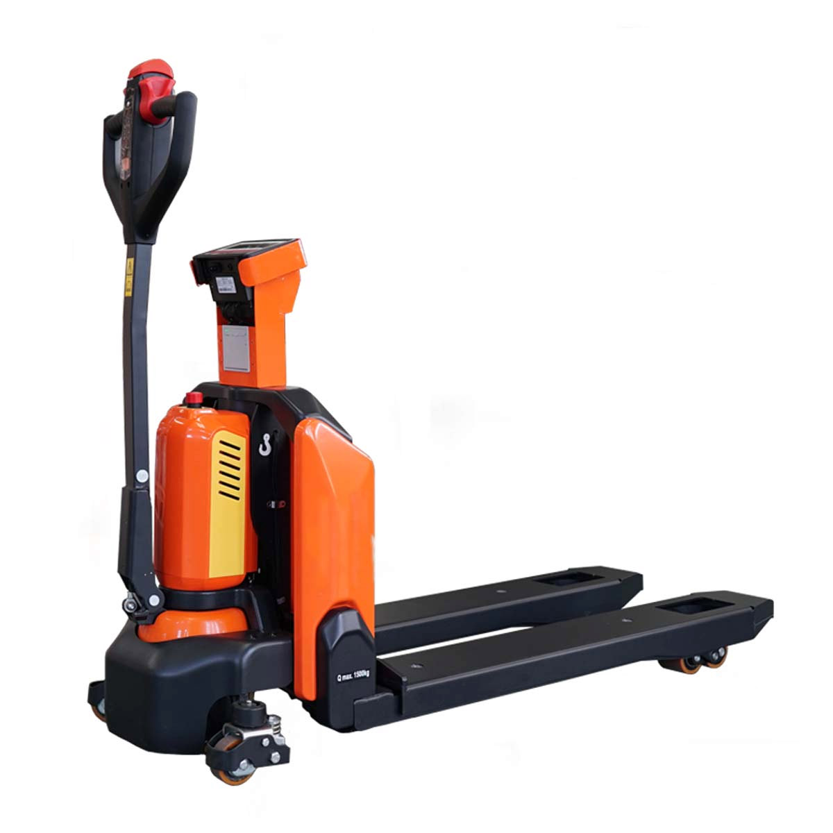 Transpallet elettrico con sistema pesature / Forche cm. 54x115