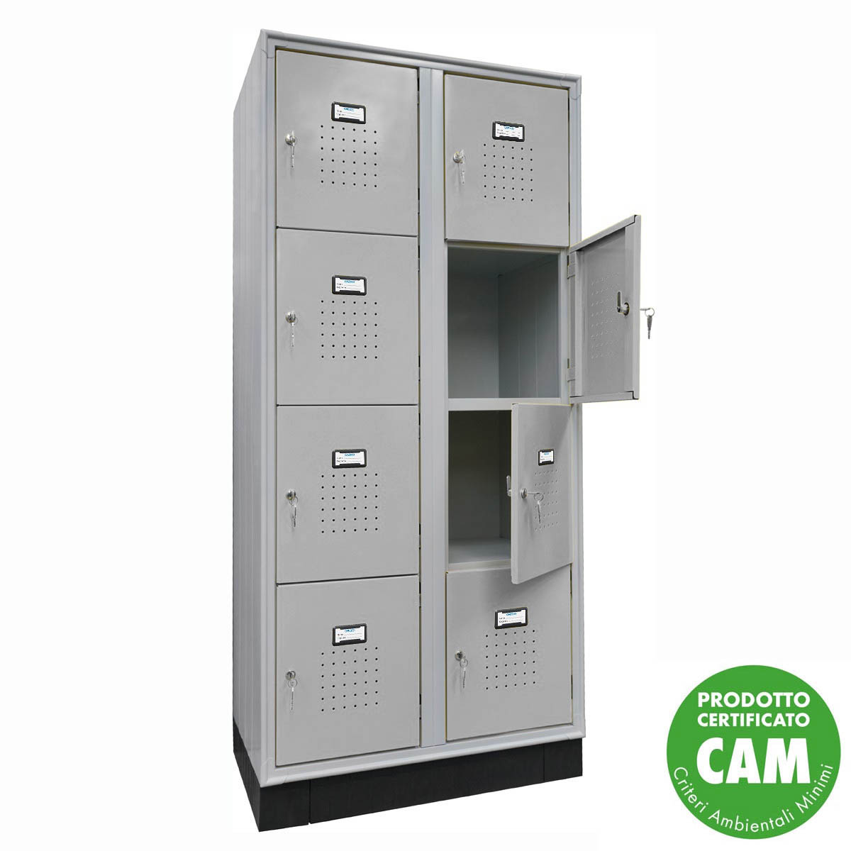 Armadio Casellario 8 Vani /cm. L.80xP.50xH.178 